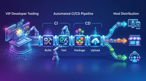 VIP Developer Tooling: Automated CI/CD Pipelines for Mod Distribution